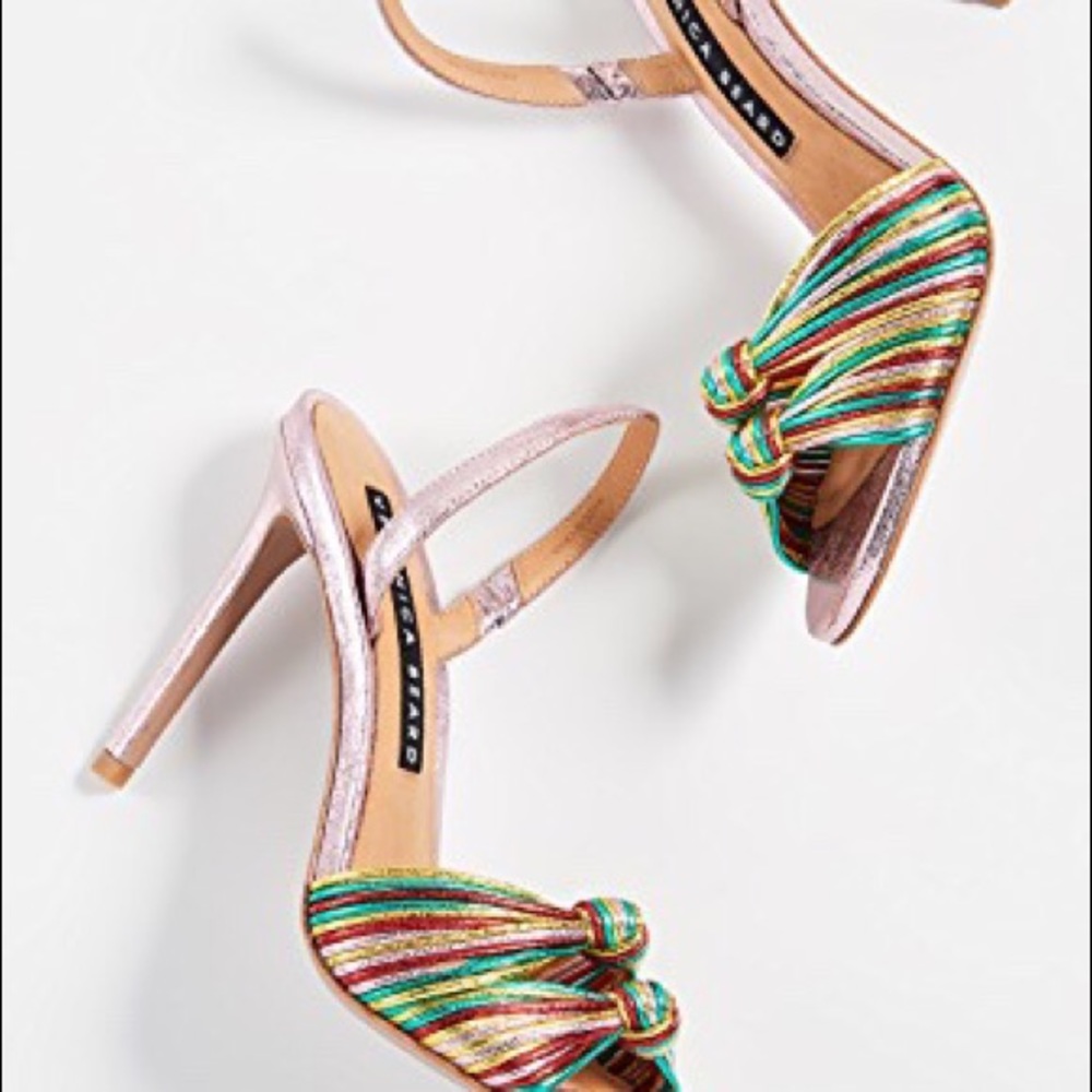 Colorful Veronica Beard Alessia Knotted Stiletto